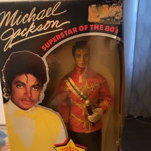 Michael Jackson 1984 beat it doll